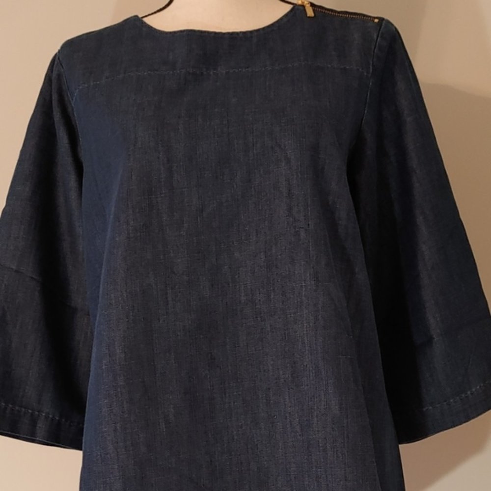 Martha Stewart Denim Tunic